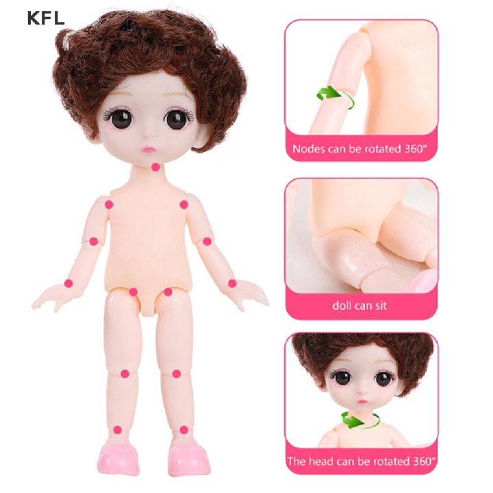 ready-stock-kfl-ตุ๊กตาเจ้าหญิงขยับข้อต่อได้-23-ข้อต่อ-17-ซม-พร้อมตากระพริบ-สําหรับของเล่นเด็กผู้หญิง