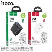 หัวชาร์จไอโฟน Hoco HK27 Set Quick Charger PD 20W +QC 3.0Aหัวชาร์จ(Fast Charging 3.1A MAX)