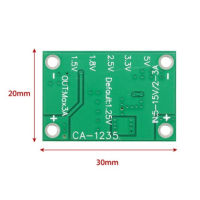 บอร์ดตัวแปลงไฟฟ้าแบบ Step-Down DC 5 ~ 16V ถึง1.25V 1.5V 1.8V 2.5V 3.3V 5V 3A