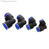 ┇♝ 10PCS Pneumatic Fittings PV4 PV6 PV8 PV10 PV12 PV14 PV16 L Type elbow Plastic Pipe Connector Air Hose Quick Release Fitting