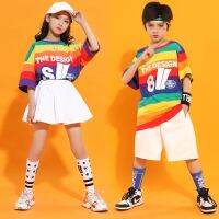 [COD] Childrens Cheerleading Costumes Practice Loose Boys Hip-Hop Street