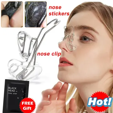 Nose Lift Up Shaping Clip Shaper Kit 3Pcs/Set Nose Massager Roll