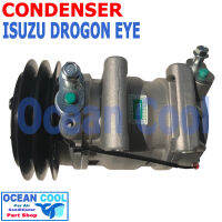 คอมเพรสเซอร์ อีซูซุ ดราก้อนอายส์ คาลโซนิค 2 ร่อง ลูกสูบ ใช้น้ำมันคอม Oil 8 COM0065 Compressor Isuzu Dragon Eye Calsonic คอมแอร์ รถยนต์ คอมแอร์ คอมเพลสเซอร์ อะไหล่ แอร์ รถยนต์