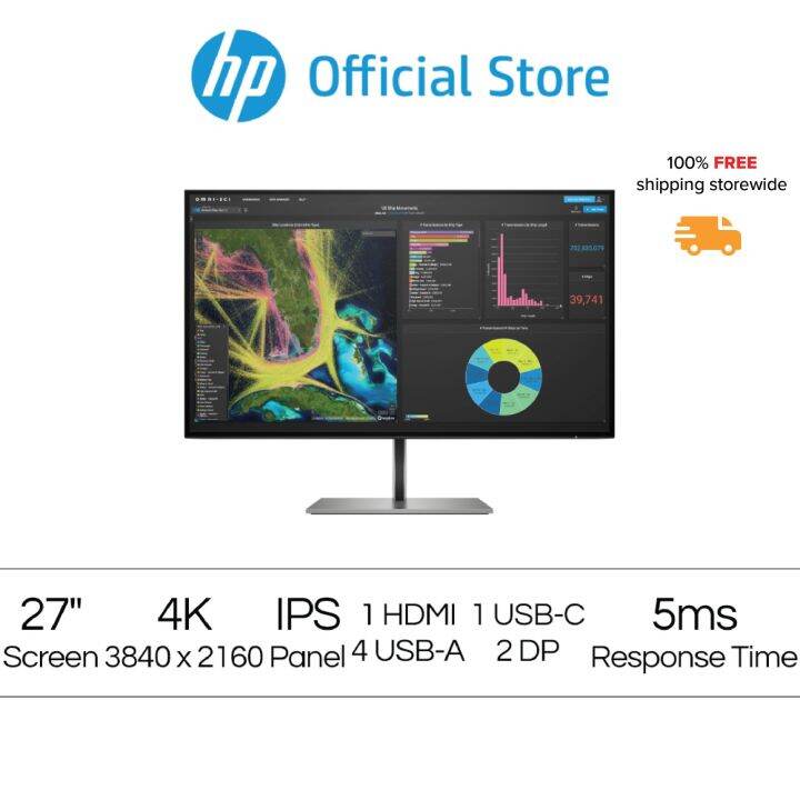 HP Z27k G3 4K USBC Display Lazada