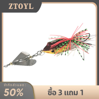 ZTOYL ใหม่ลดกระหน่ำชายแดน4.5ซม. 10.3กรัมเหยื่อตกปลาแบบแข็งจากประเทศไทยกบฟ้าร้องเครื่องวิ่งบนถนนเหยื่อแข็งปลาสีดำฆ่าพิเศษ