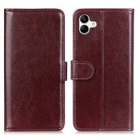 PU Leather Flip Case สำหรับ Samsung Galaxy A04 Soft Shockproof Cover GalaxyA04 SamsungA04 Wallet Casing