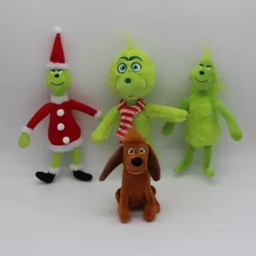 18-40cm How The Grinch Stole Plush Toys Grinch Plush Max Dog Doll