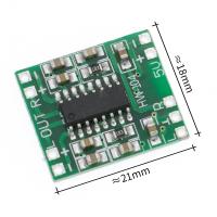 100pcs PAM8403 Super Mini Digital Amplifier Board 2 x 3W Class D Digital 2.5V To 5V Power Amplifier Board Efficient