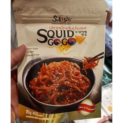อาหารนำเข้า🌀 Hisupa G Sukishi Squid GO Seasoning 70G