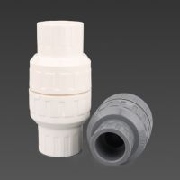 1pc 20/25/32/40/50mm Check Valve For Aquarium PVC Pipe Fitting Plumbing System Parts Water Tube Connector Non Return Check Valve