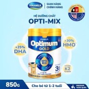 Sữa Bột Vinamilk Optimum Gold 3 Lon 850g - Dành cho bé 1-2 tuổi