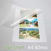 60 Mic A4 PET/ Photo/document/certificate/image Hot Selagem Film Thermal Wrapping Paper 100 PCES/ Batch Film Photo Laminating A4