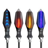 LED Turn Signals Motorcycle Arrow Lamp Flashing Signal Brake Lights Indicators For For honda fz1 yz450f xjr 1200 tracer 900