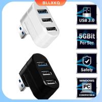 การถ่ายโอนข้อมูลสากล BLLXKQ ความเร็วสูง3พอร์ตอะแดปเตอร์ USB 3.0กล่องฮับตัวแยก