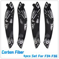 Interior Door Carbon Fiber Color Pull Handle Inside Trim For BMW 3 4 Series F30 F31 F32 F33 F34 F35 F36 F80 F82 F83 2012-2018