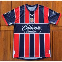 [เวอร์ชั่นผู้เล่น] 2223 New Chivas Second Away Soccer เสื้อยืดกีฬาแขนสั้นคุณภาพสูง