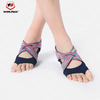 XZ Winmax รองเท้าโยคะผู้หญิง Half Toe Grip ลื่นโยคะพิลาทิสรองเท้าฝึกโยคะมืออาชีพถุงเท้าห้านิ้วรองเท้าโยคะ