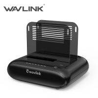 Wavlink Dual Bay สถานีเชื่อมต่อฮาร์ดไดรฟ์ภายนอก,USB 3.0ถึง SATA I/ii/iii สำหรับ2.5หรือ3.5in HDD, SSD พร้อมฟังก์ชั่นโคลนออฟไลน์,รองรับ UASP SATA 5Gbps [รองรับ2X16TB]