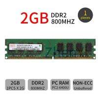 ใหม่สำหรับ Hynix 2GB DDR2-800MHz 2Rx8 PC2-6400U 240pin หน่วยความจำ RAM สำหรับพีซีเดสก์ท็อป Intel DIMM