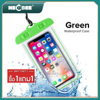 【ซื้อ 1 แถม 1】ซองกันน้ำมือถือ กระเป๋ากกันน้ำ ระดับกันน้ำ IPX8 รองรับการใช้งานในน้ำได้ Waterproof Bag ซองกันน้ำ สำหรับว่ายน้ำ ดำน้ำ กลางแจ้ง