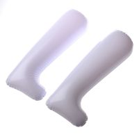 1 Pair 12 Inch White Film Inflatable Boot Stretcher Shaper Shoe Tree