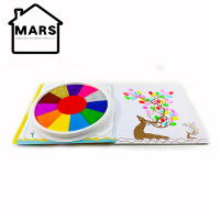 MARS Funny Finger Painting Kit Finger Drawing Toys Educational Tool Kit Mud Painting Kids Early Learning Toy