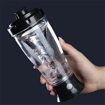 380mL Electric Protein Shaker Bottle Portable Mixer Cup Battery Powered  Coffee Shaker Cups Supplement Mixer for Protein Shakes Gym Pre-Workout