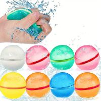 Water BalloonToy Reusable Water Bomb Splash Balls Silicone Quick Fill Self Sealing Water Bomb Summer Outdoor Beach Play Kids Toy Balloons