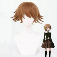 Chihiro Fujisaki วิกผม Danganronpa คอสเพลย์อะนิเมะ Dangan Ronpa ผมสังเคราะห์ทนความร้อน Fujisaki Chihiro คอสเพลย์ Wigs