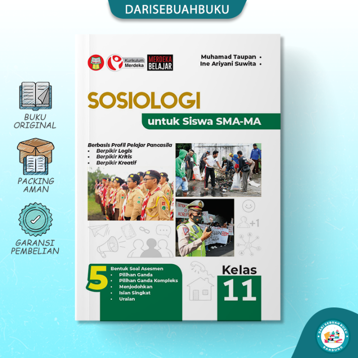 Buku SOSIOLOGI SMA Kelas 10 - 11 - 12 - Kurikulum Merdeka | Lazada ...