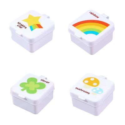 【CW】 4 Pcs Seasoning Bento Ketchup Bottle Salad Dressing Soy Sauce Lunchbox Condiment Spice Tools