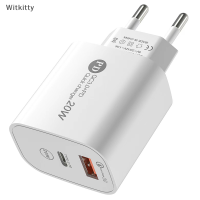 Witkitty PD 20W USB Charger Quick Charge 3.0 Fast Phone Charger ADAPTER tyep-C สำหรับโทรศัพท์