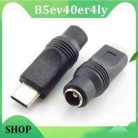 B5ev40er4ly SHOP USB Connector DC 5.5x2.1mm Power Adapter Converter to Type-C Male Female Jack Adapter for Laptop Notebook Computer PC