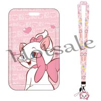 【hot sale】 ✕ B11 Disney Marie Cat Cartoon Lanyard Card Holder Cover Comic Keychain Bus Card ID Badge Neck StrapThe Aristocats