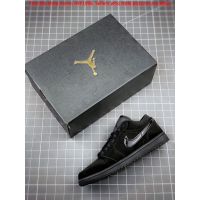 2023 Original J 1 Low Black Mens Shoes Womens Shoes(gift) Sports Shoes