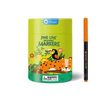 Joan Miro- Fine Line Washable Markers เมจิกหัวแหลม เหมาะสำหรับน้องๆ 4 ขวบขึ้นไป