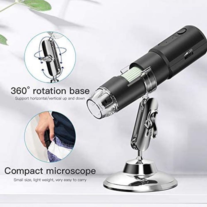 1-piece-wireless-digital-microscope-microscope-digital-microscope-compatible-with-laptop-windows-computer-black