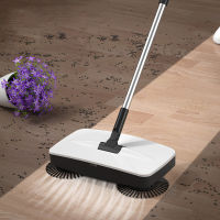 All-In-One Hand Push Broom Dustpan Magic Mops Stainless Steel Handle Sweeper Push Type Sweeping Machine Vacuum Cleaner For Home