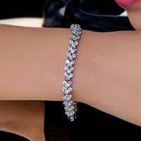 Roman Bracelet Alloy Unisex Fashion Casual Style Wrist Accessories