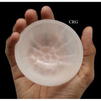 1 pc Natural Polished selenite Bowl  / Top High Quality Stone / Pocket Stone Healing Chakra.