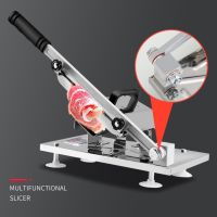 Household Manual Lamb Beef Slicer Frozen Meat Cutting Machine Vegetable Mutton Rolls Cutter Meat Slicer