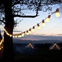 23M 25 LED Festoon Lights Bulb String Fairy Lights Connectable White Cable Outdoor Wateproof Christmas Wedding party decoration