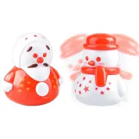 Roly Poly 2 Pcs Wobble Toys with Built-in Bell Portable Wobble Fidget Toy Sets Christmas Theme Classroom Gifts for Kids Boys Girls adorable