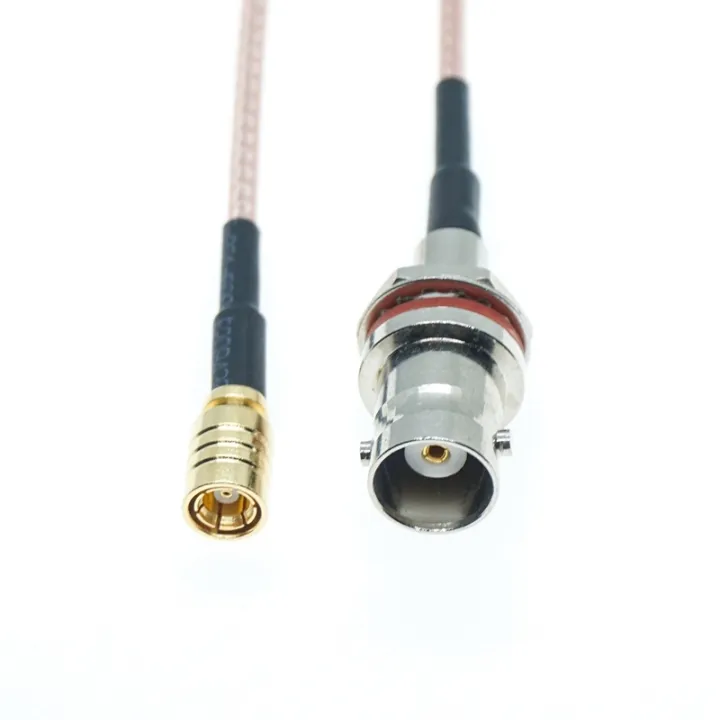 75 Ohm BNC Female Bulkhead - Crimp On Jack For RG179/187 Cable - BAC550 - View #10