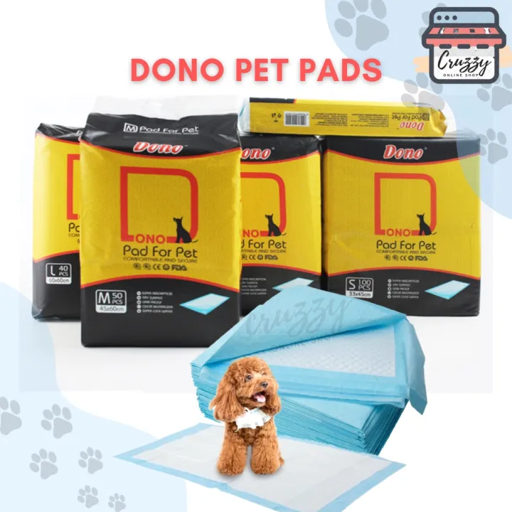 Philippine spot S M L XL Dono Pet training pee pads Urine pads pack