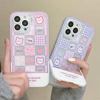 เคสโทรศัพท์มือถือ ลายการ์ตูน พร้อมที่ตั้งวาง สําหรับfor  iPhone 13Pro 11 12Promax xs xr