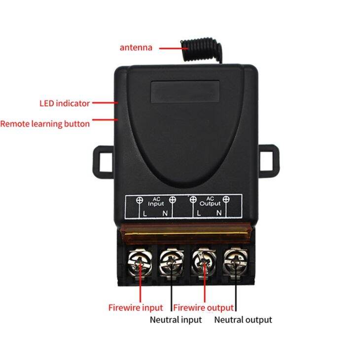 ac-220v-30a-1ch-433mhz-wireless-remote-control-switch-rf-relay-receiver-on-off-transmitter-for-electric-appliance-lamp