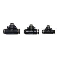 Reducing Tee connectors 6/8/10mm Slip-lock 3-Ways Hose Joint Irrigation Pneumatic Pipe Fittings Garden Supplies 5 Pcs