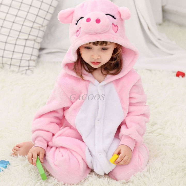 ใหม่เด็กชุดนอน-onesies-สัตว์สิงโตแพนด้าเสือชุดนอนสำหรับเด็ก-kigurumi-ตะเข็บ-j-umpsuit-3-12years-คลุมด้วยผ้าเด็กชุดนอน