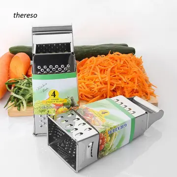 1pc Professional Box Grater, Stainless Steel With 4 Sides, Best For Parmesan  Cheese, Vegetables, Ginger